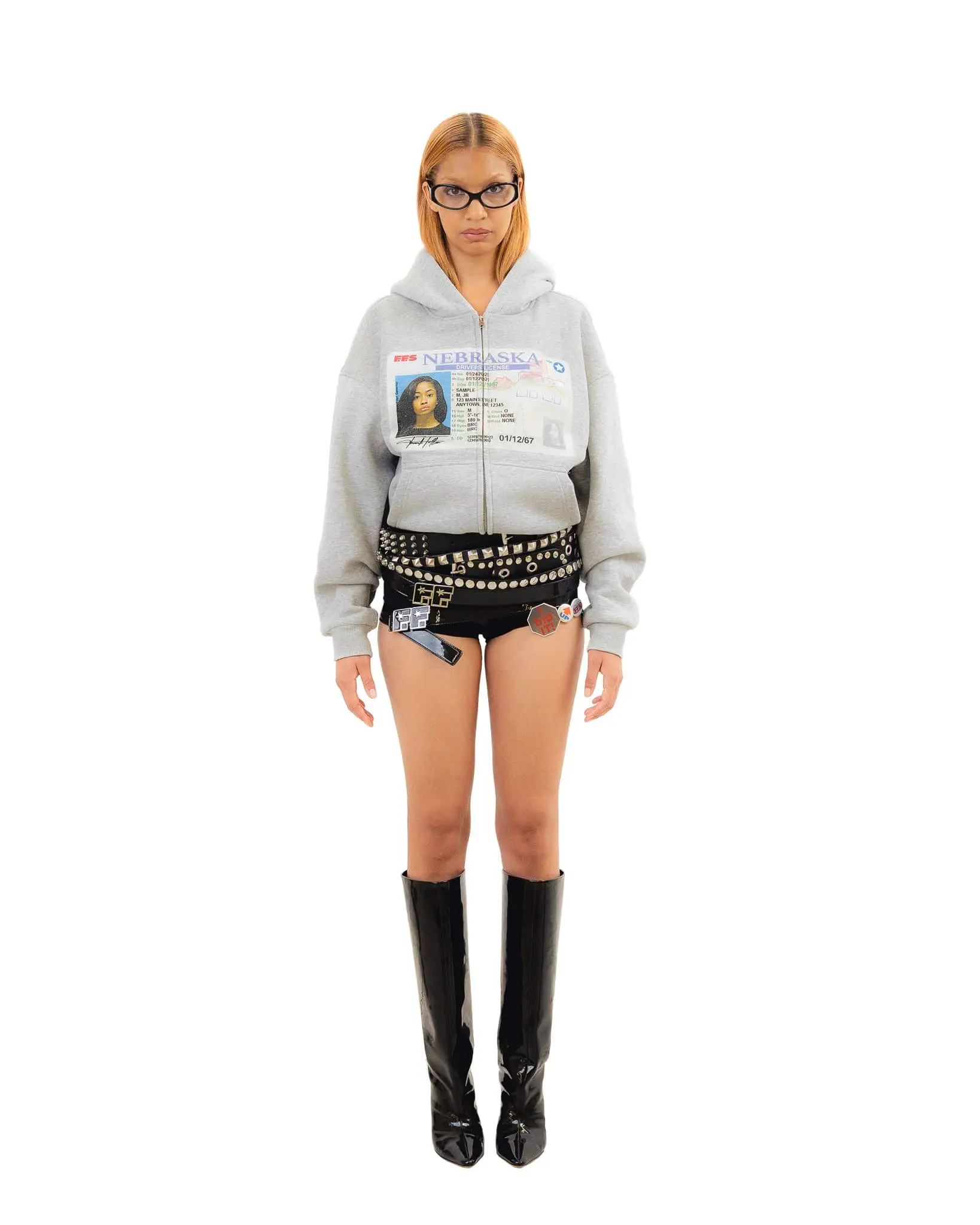 DRIVER LICENSE ZIP HOODIE - Image 7