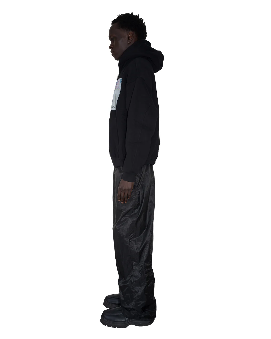 DRIVER LICENSE ZIP HOODIE BLACK - Image 3